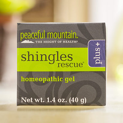 Peaceful Mountain Shingles Rescue Plus Homeopathic Gel, 1.4 oz, Peaceful Mountain