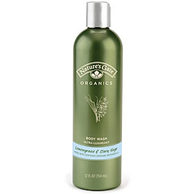 Nature's Gate Organic Shower & Bath Gel Lemongrass and Clary Sage 12 oz from Nature's Gate