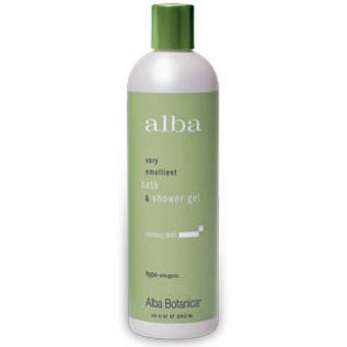 Bath and Shower Gel Sparkling Mint 32 fl oz from Alba Botanica