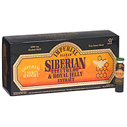 Siberian Eleuthero Extract with Royal Jelly Vials 10 x 10ml from Imperial Elixir Ginseng