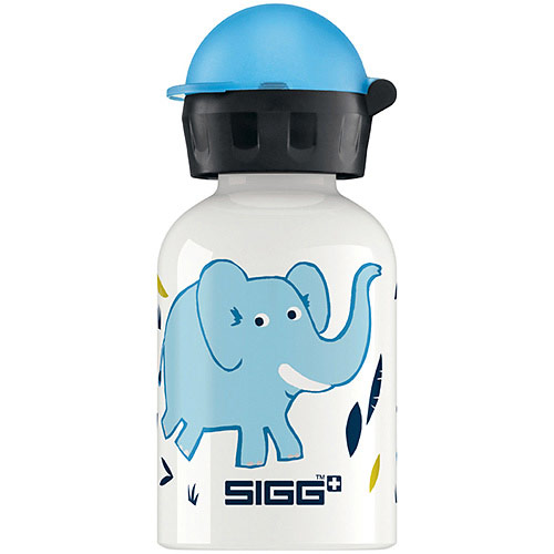 SIGG Kids Water Bottle - Elephant Family, 0.3 Liter