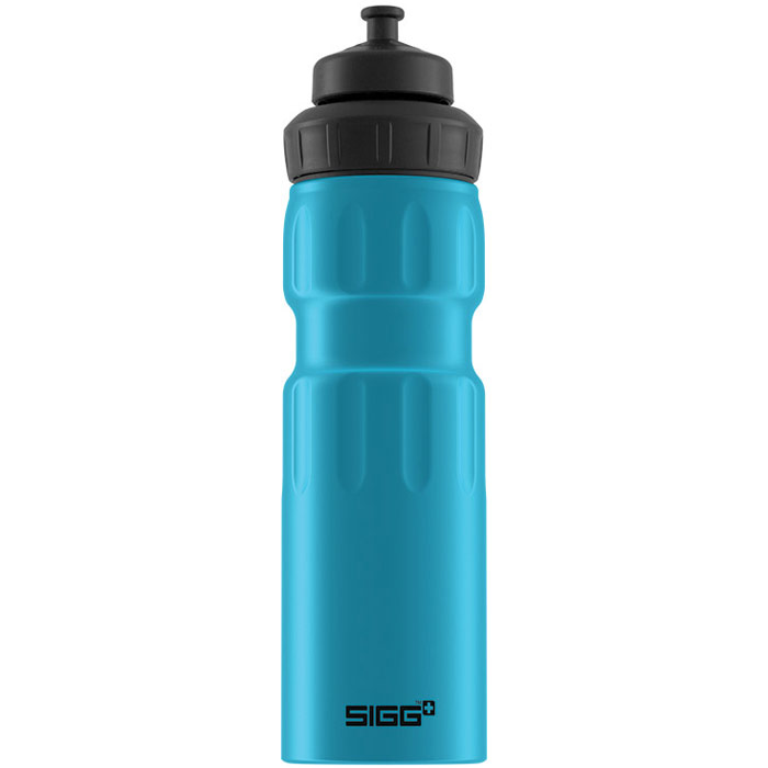 SIGG WMB Sports Water Bottle - Blue Touch, 0.75 Liter