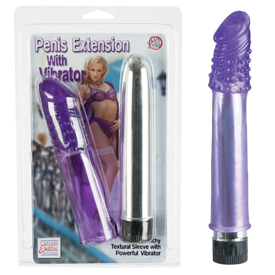 Penis Extension with Vibrator, California Exotic Novelties