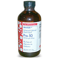 SilvaSolution Pro 50, Colloidal Silver Liquid 4 oz from TriMedica