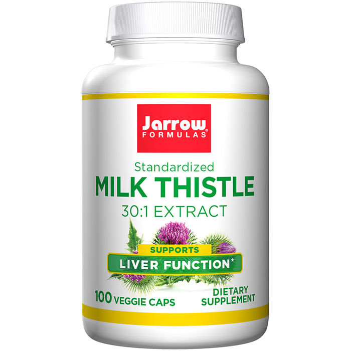 Silymarin 80%, Milk Thistle Concentrate, 150 mg 100 caps, Jarrow Formulas