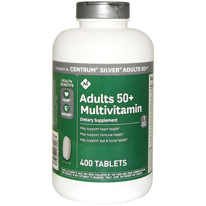 Adults 50+ Multivitamin, 400 Tablets, Members Mark