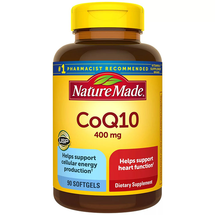 Members Mark Super Strength CoQ10 400 mg, 90 Softgels