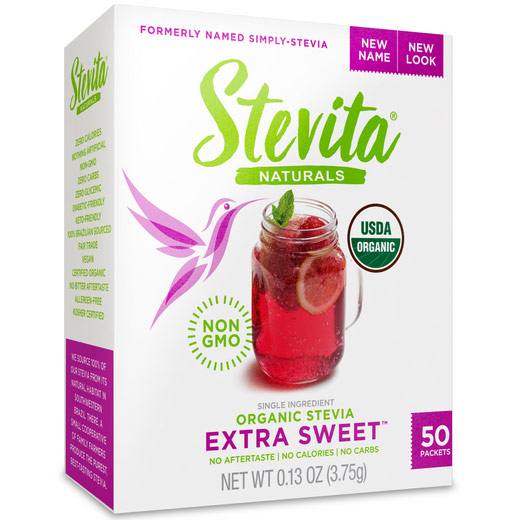 Simply Stevia, 50 Packets, Stevita