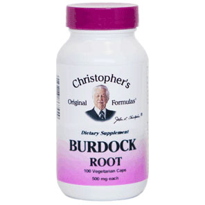 Burdock Root Capsule, 100 Vegicaps, Christophers Original Formulas