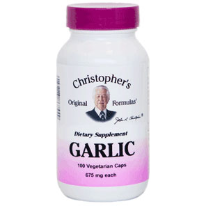 Garlic Bulb Capsule, 100 Vegicaps, Christophers Original Formulas