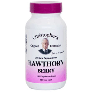 Hawthorn Berry Capsule, 100 Vegicaps, Christophers Original Formulas