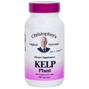 Christopher's Original Formulas Kelp, 100 Vegicaps, Christopher's Original Formulas