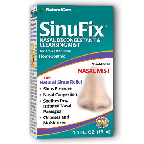 SinuFix Mist (Natural Sinus Relief Spray) .5 oz from NaturalCare 