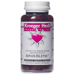 Sinus Blend, Herbal Formula, 100 Vegetarian Capsules, Kroeger Herb
