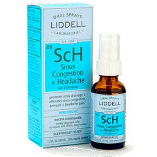 Liddell Sinus Congestion + Headache Homeopathic Spray, 1 oz