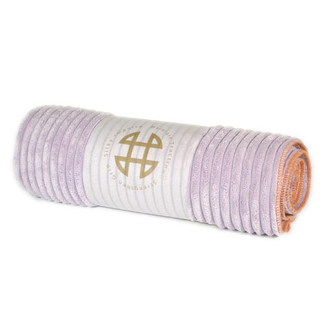 Relaxso Prestige Skidproof Yoga Mat Towel, Peace Magic (Lavender), Relaxso
