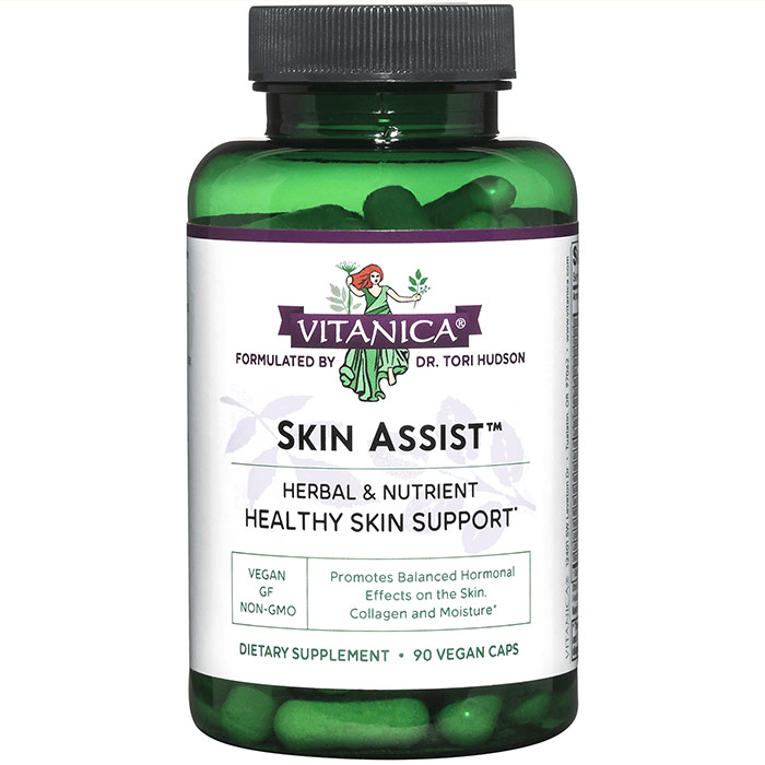 Skin Assist, 90 Vegetarian Capsules, Vitanica