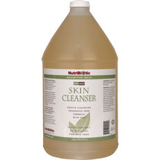 Skin Cleanser Non-Soap, Sensitive Skin, Economy Size, 1 Gallon, NutriBiotic