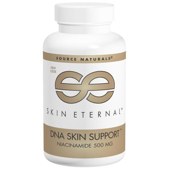 Skin Eternal DNA Skin Support 500 mg, 60 Tablets, Source Naturals