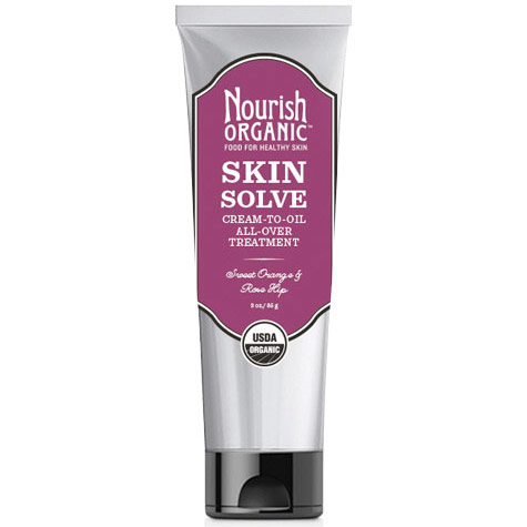Skin Solve, Cream-To-Oil All-Over Treatment with Sweet Orange & Rose Hip, 3 oz, Nourish Organic