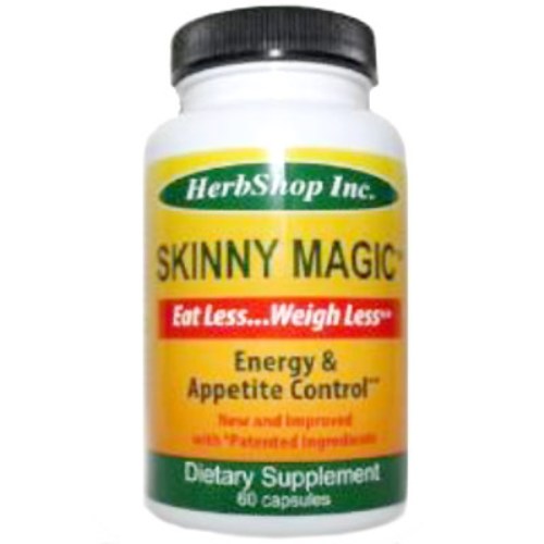 Skinny Magic, Energy & Appetite Control, 60 Capsules, HerbShop Inc