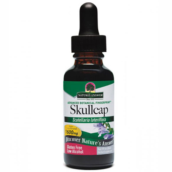 Skullcap (Scullcap) Herb Extract Liquid 1 oz from Natures Answer