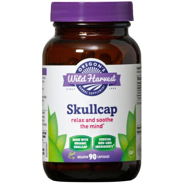 Skullcap, Organic, 90 Capsules, Oregons Wild Harvest