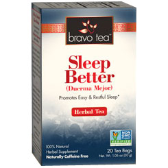 Sleep Better Herbal Tea, 20 Tea Bags, Bravo Tea