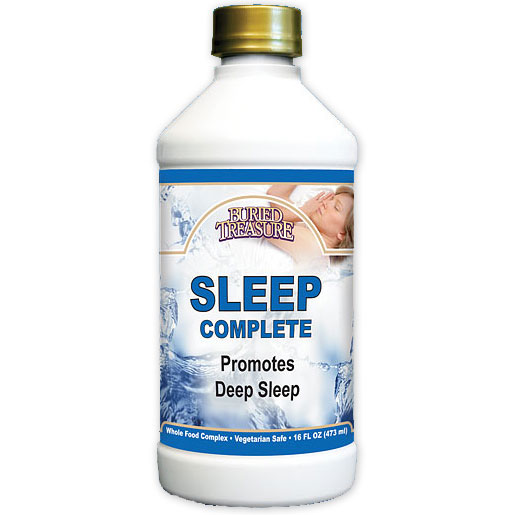 Sleep Complete, Natural Support Liquid, 16 oz, Buried Treasure Liquid Nutrients