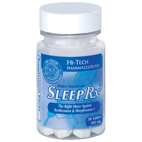 Sleep-Rx ( Sleep Rx ) Promotes Normal Sleep, 30 Tablets, from Hi-Tech