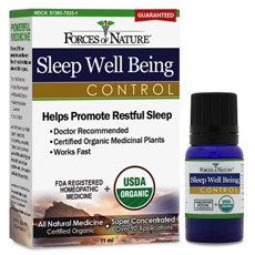 Forces of Nature Sleep Well Being Control, 11 ml, Forces of Nature