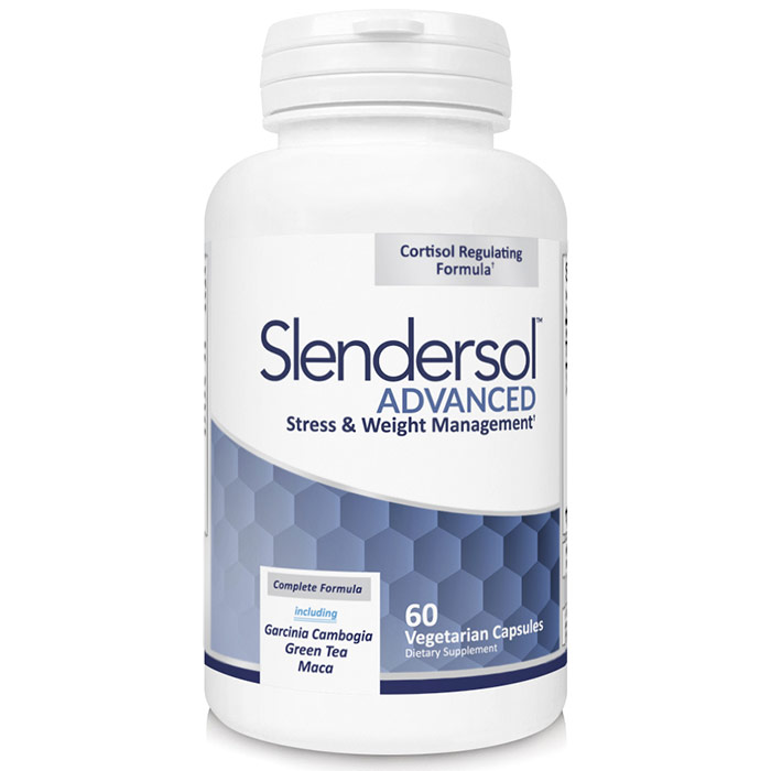 Slendersol, Advanced Stress & Weight Management, 60 Vegetarian Capsules, Newton-Everett