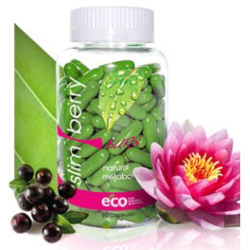 Eco by Elements SlimberryBurn (Slimberry Burn), Natural Metabolic Boost, 90 Capsules, Eco by Elements