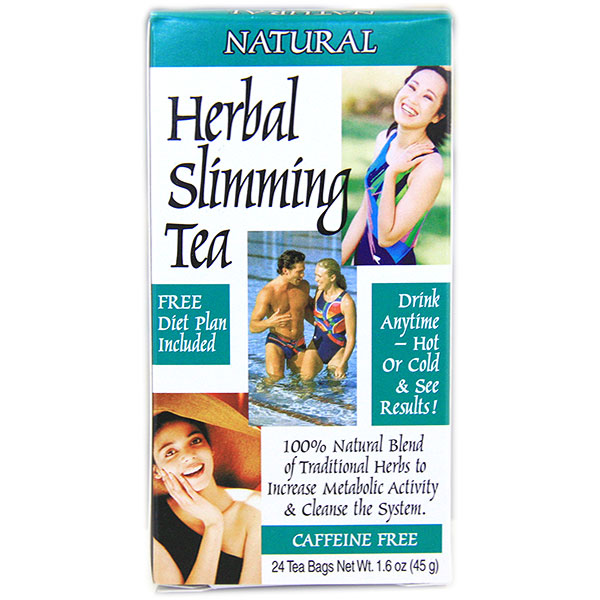 Slimming Tea Natural 24 Tea Bags, 21st Century Health Care Diet Tea