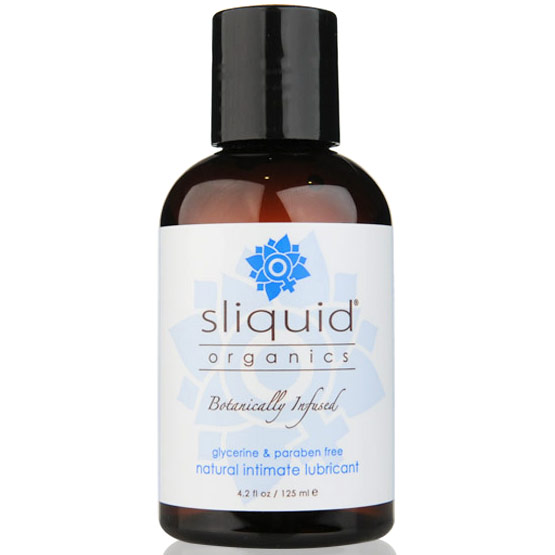 Sliquid Organics Natural Intimate Lubricant, 4.2 oz