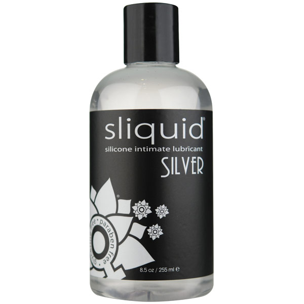 Sliquid Silver Silicone Intimate Lubricant, 8.5 oz