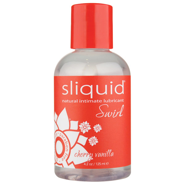 Sliquid Swirl Natural Intimate Lubricant, Cherry Vanilla, 4.2 oz