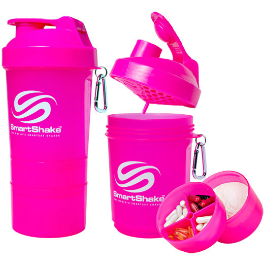 SmartShake Original Shaker Cup 20 oz - Neon Pink, 1 Bottle