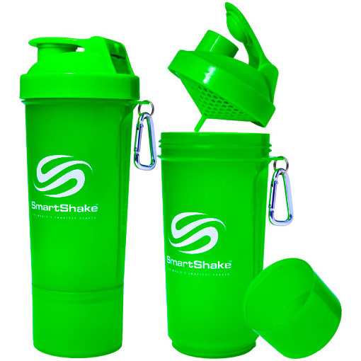 SmartShake Slim Shaker Cup 17 oz - Neon Green, 1 Bottle