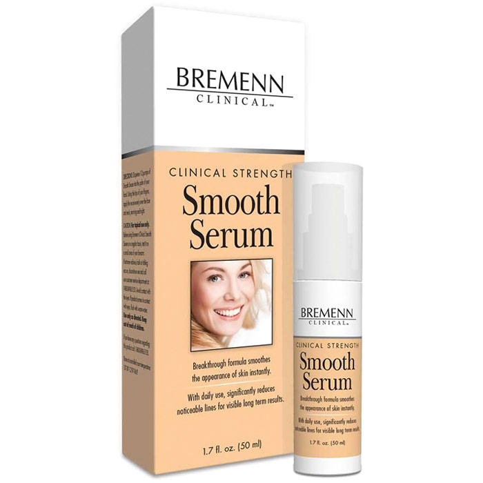 Clinical Strength Smooth Serum, 50 ml, Bremenn Research Labs