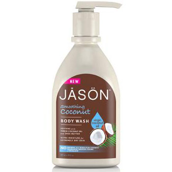 Smoothing Coconut Body Wash, 30 oz, Jason Natural
