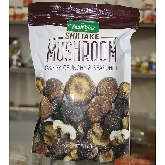 Snak Yard Shiitake Mushroom, Crispy & Crunch Snack, 7.5 oz (210 g)