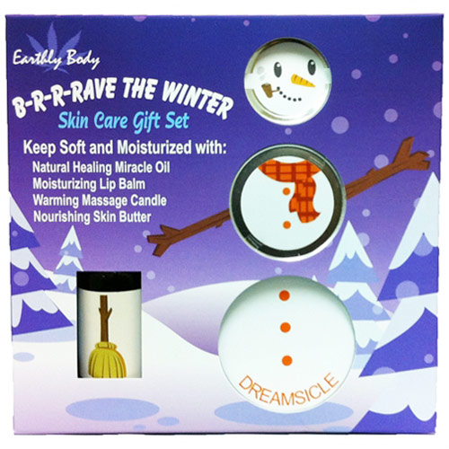 Snowman Skin Care Gift Set, Dreamsicle, 1 Set, Earthly Body