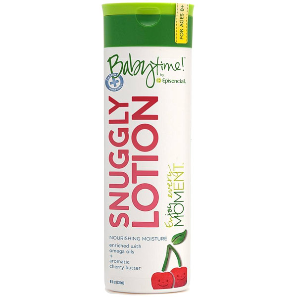 Baby Time Snuggly Lotion, Extra Long Lasting Moisturizer, 8 oz, Babytime by Episencial