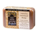 Bar Soap - Vanilla Oatmeal, 7 oz, One with Nature Dead Sea Mineral Soap