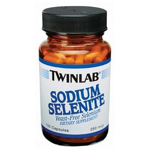 Sodium Selenite 250 mcg 100 caps from Twinlab