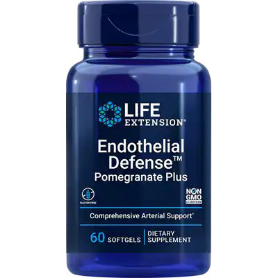 Endothelial Defense Pomegranate Complete, 60 Softgels, Life Extension