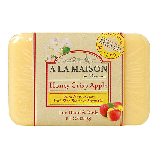 Solid Bar Soap, Honey Crisp Apple, 8.8 oz, A La Maison