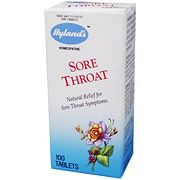 Sore Throat 100 tabs from Hylands (Hyland's)