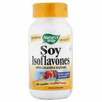 Soy Isoflavones with Digestive Enzymes 100 caps from Natures Way